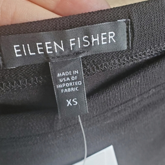 NWT Eileen Fisher Faux Wrap Stretch Crepe Skirt - Picture 8 of 10